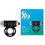 So Divine - Thriller 2-in-1 Vibrating Ring - Black