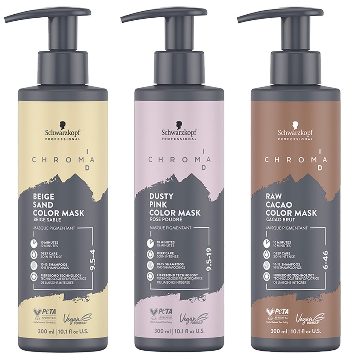 Schwarzkopf CHROMA ID ボンディングカラーマスク 8本セット Chroma ID Bonding Color Masks - Schwarzkopf Professional