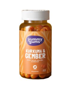 Yummygums - Kurkuma & Gember - 60 Gummies