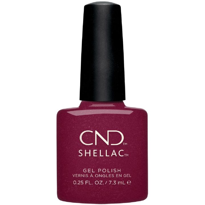 CND Shellac Nail Polish #330 Rebellious Ruby, 7,3ml
