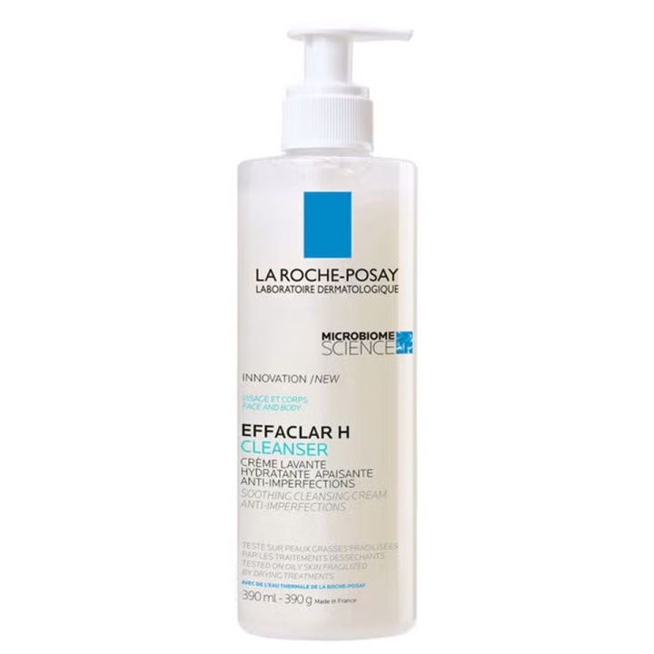 La Roche-Posay Effaclar H Sensbioom Reinigingscreme 390 ml