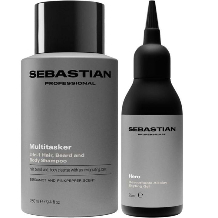 Sebastian Professional SEB MAN 3 1 Multitasker and Styling Gel for Men Value Set