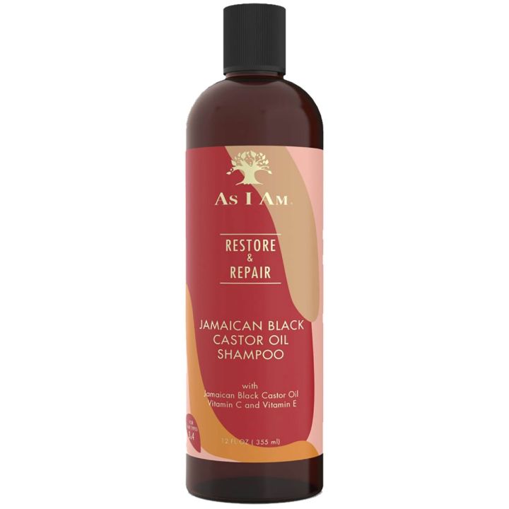 As I Am Jamaican Black Castor Oil Shampoo, 355 ml