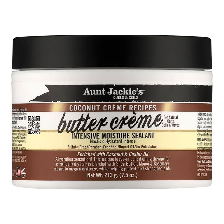 Aunt Jackie's - Coconut Cream - Butter Cream - 213 gr
