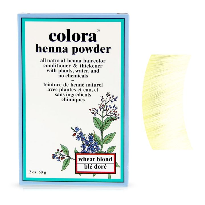 Colora Henna - Color Powder - Wheat Blonde - 60 gr