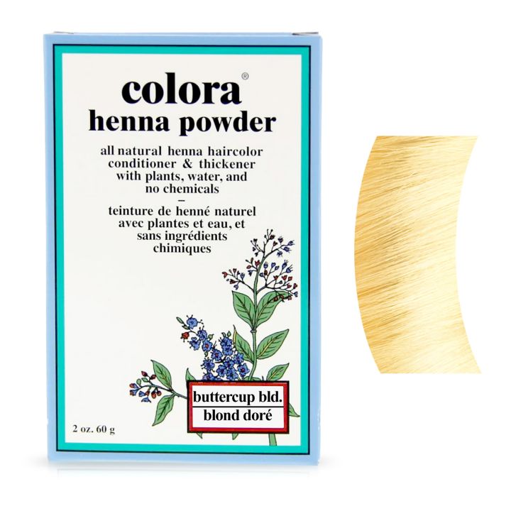 Colora Henna - Color Powder - Buttercup Blonde - 60 gr