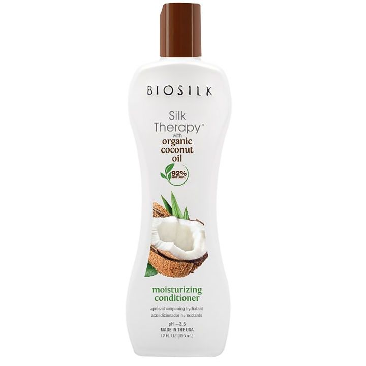 Biosilk - Silk Therapy Coconut Oil Moisturizing Conditioner - 355 mL