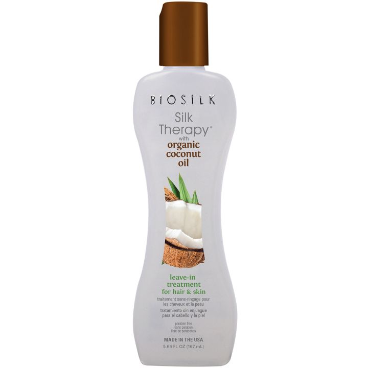 Biosilk Silk Therapy Coconut Oil Leave-In Care