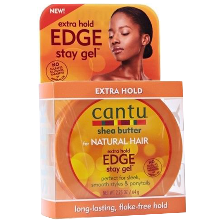 Cantu Shea Butter Natural Edge Stay Gel - 64 gr