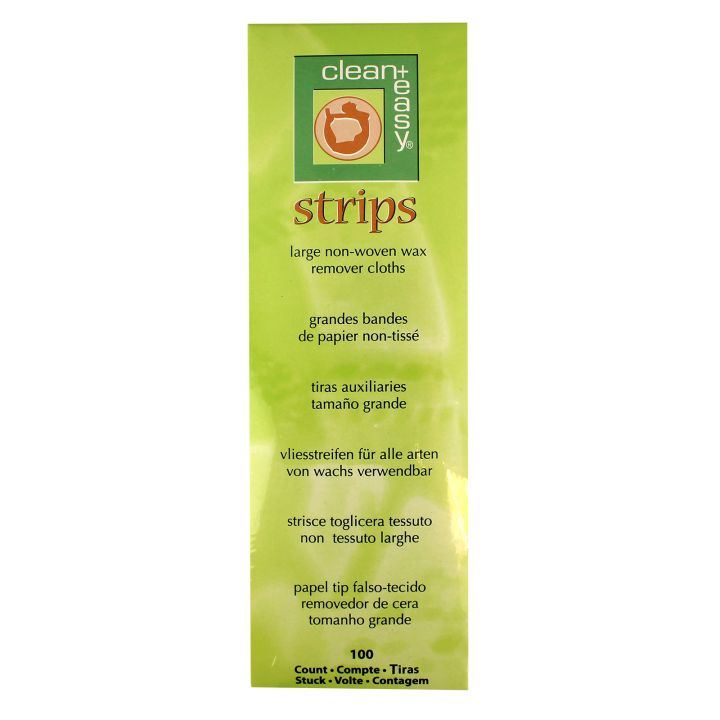 Clean and Easy - Wax Strips - Paper - Large - 100 Pieces