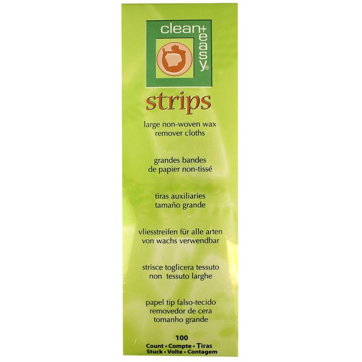 Clean and Easy - Wax Strips - Paper - Medium - 100 Pieces