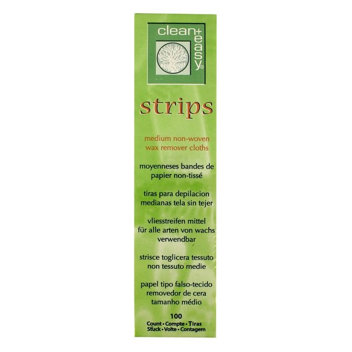 Clean and Easy - Wax Strips - Paper - Small - 100 Pieces
