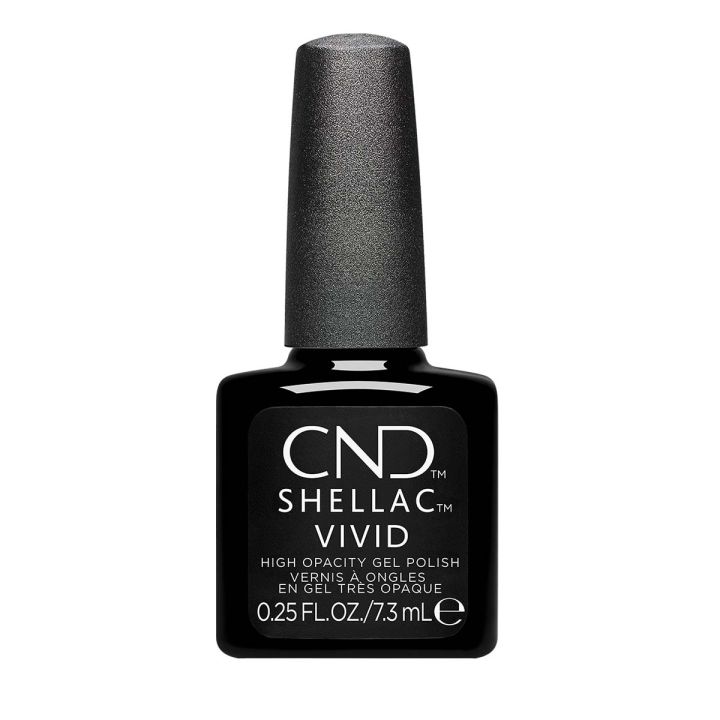 CND - Shellac Vivid - Black Tuxedo 7,3 ml