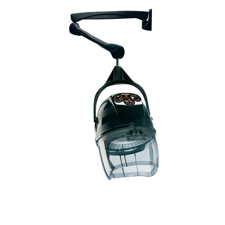 Comair - Super Equator Dryer Hood with Wall Arm - Black