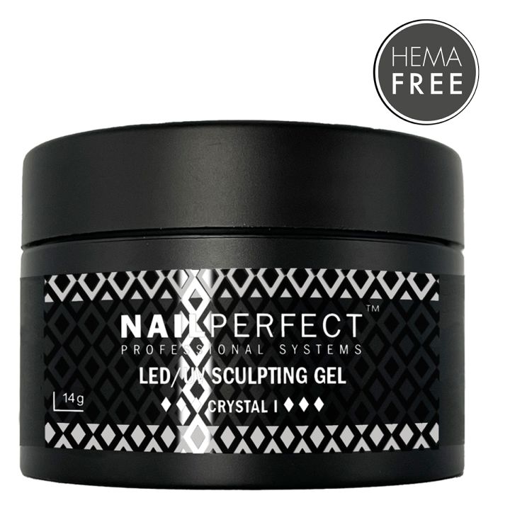 Nail Perfect - LED/UV Sculpting Gel - Crystal 1 - 14 g