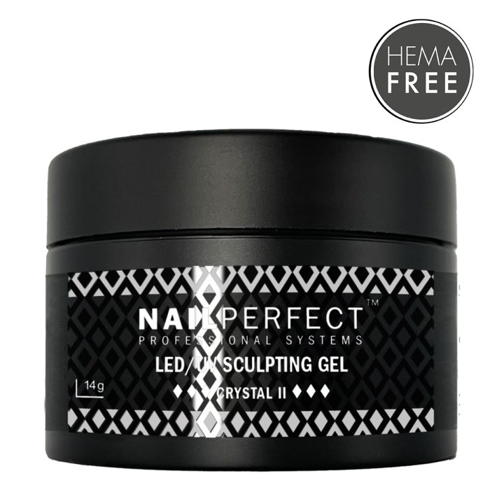 Nail Perfect - LED/UV - Sculpting Gel - Crystal 2 - 14 g