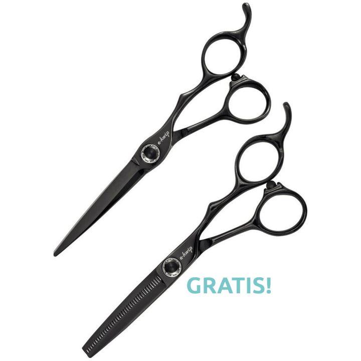 E-Kwip - Kuro Set 6" with FREE coupe scissors!