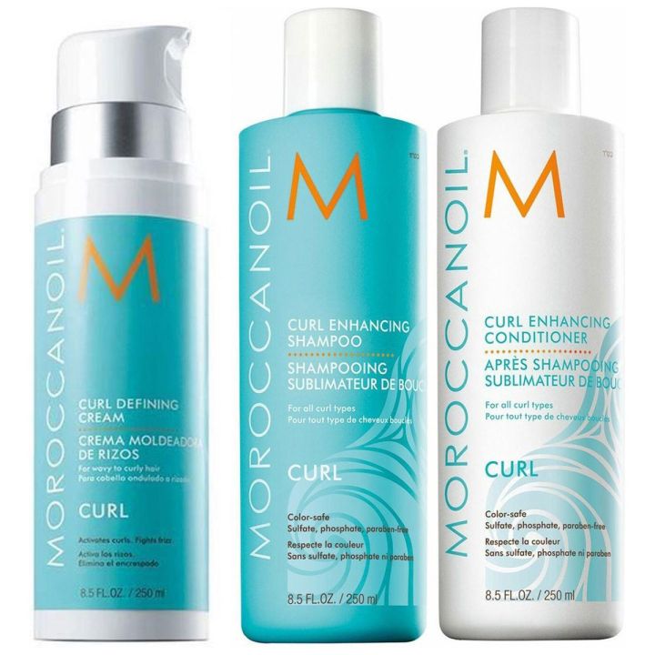 Moroccanoil Curl Enhancing Kit + Curl Defining Cream