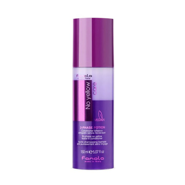 Fanola - No Yellow 2-Phase Potion - Leave-in Conditioner - 150 ml