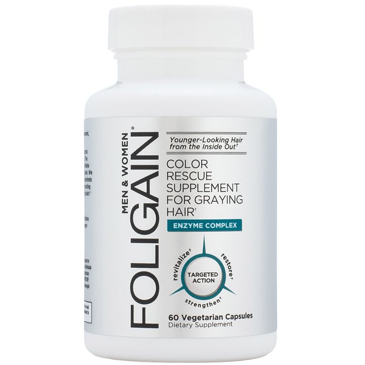 Foligain - Capsules Against Grey Hair - 60 Capsules