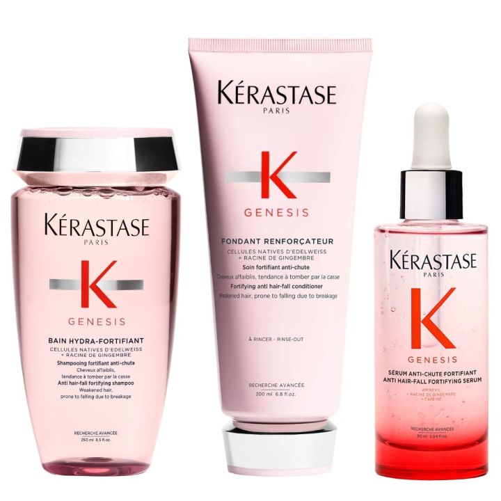 Kérastase Genesis Shampoo + Conditioner + Serum Kit Anti Hair Loss