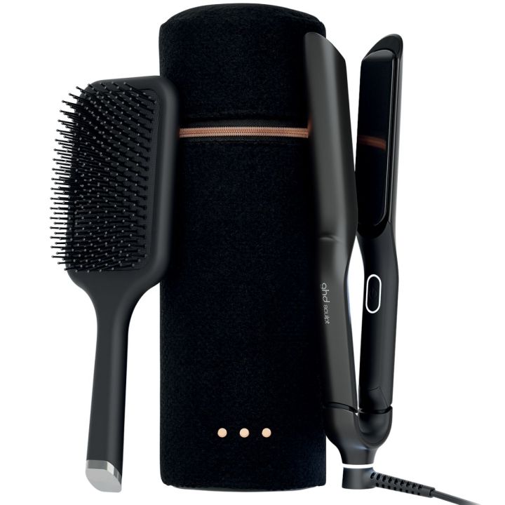 ghd Sculpt Styler Gift Set met stijltang, paddle brush en zwarte opbergkoker