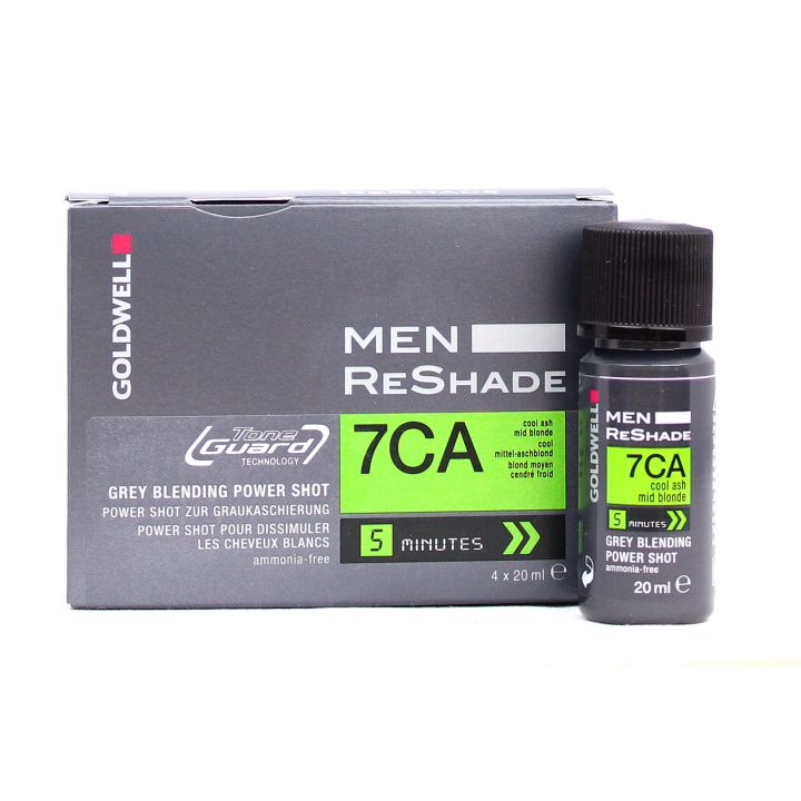 Goldwell - Men - ReShade - 7CA Cool Ash Medium Blonde - 4x20 ml