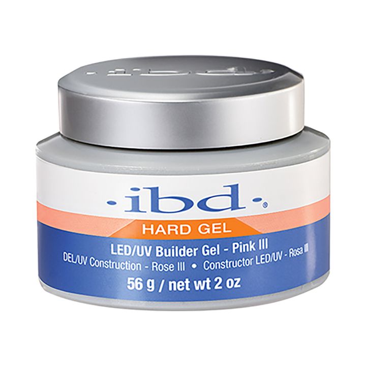 ibd Hard Gel LED/UV Builder Gel — Pink III
