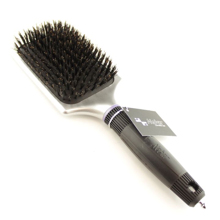 Nebur Paddle Brush 100% Boar Bristles