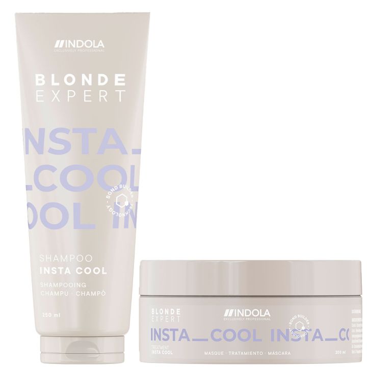 Indola - Blonde Expert - InstaCool Shampoo & Conditioner Kit