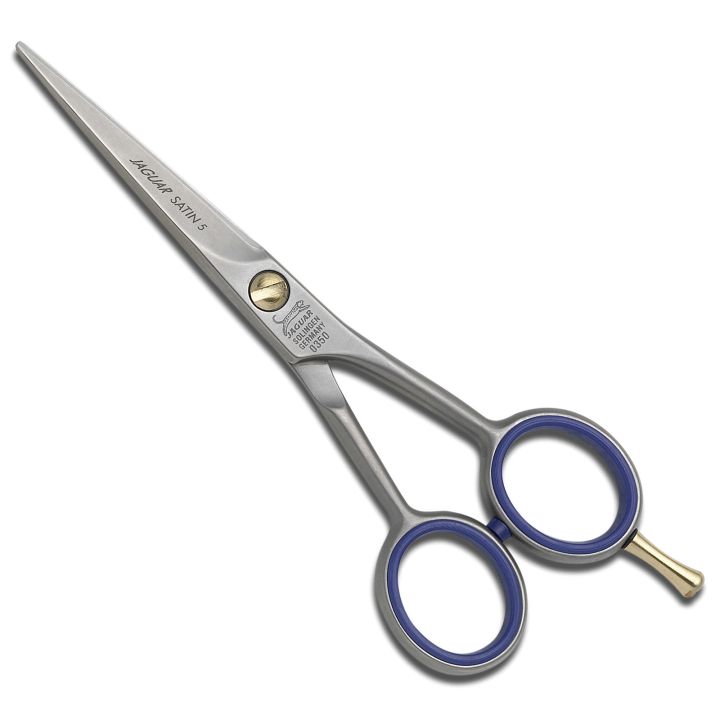 Jaguar - White Line - Satin - shears - 5.0 Inch