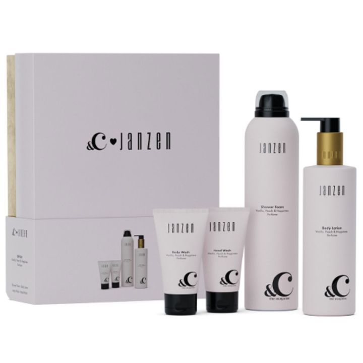 JANZEN Set &C Vanilla Peach Happiness Gift Set