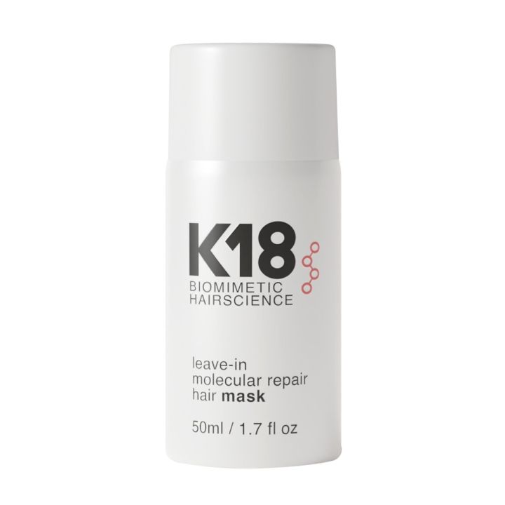 K18 - Leave-In Molecular Repair Hair Mask - Restores damaged hair in just 4 minutes - 50 ml