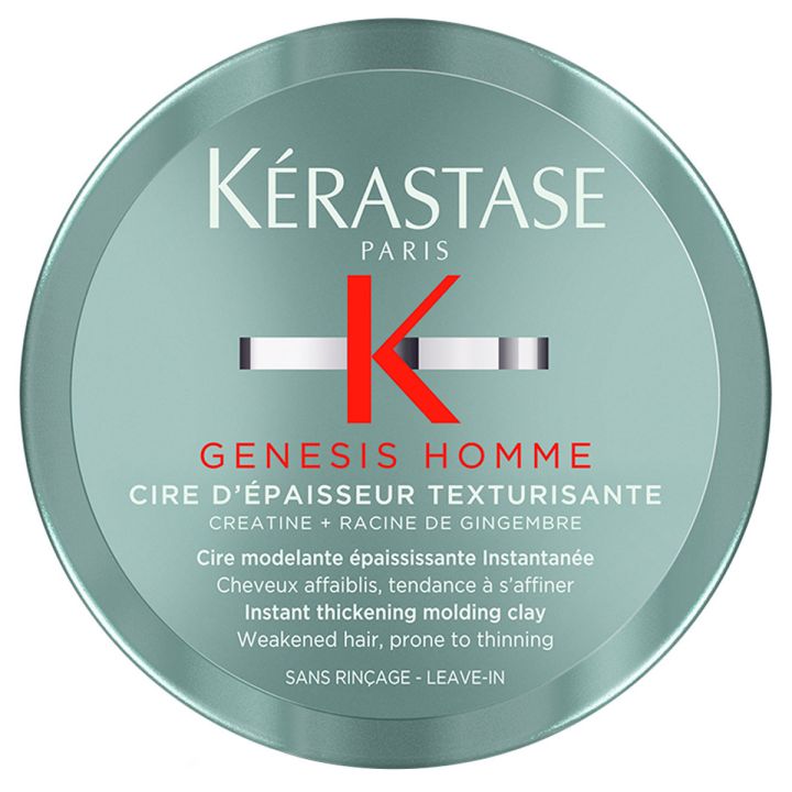 Kérastase - Genesis Homme Cire d'Épaisseur Texturisante Shaping Clay for Weakened Hair - 75 ml