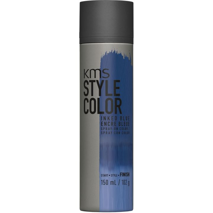 KMS - Style Color Spray-On - Inked Blue - 150ml