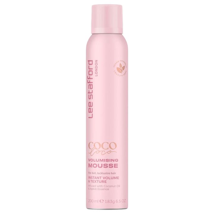 Lee Stafford - Coco Loco - Coconut Mousse - Hair Mousse for More Volume - 200 ml