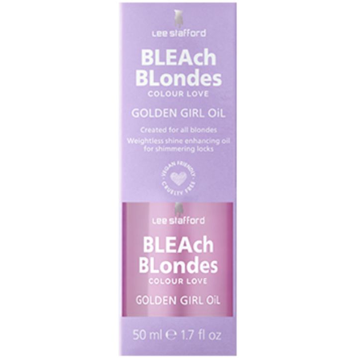 Lee Stafford - Bleach Blondes - Golden Girl Oil - Moisturizing Hair Oil - 50 ml
