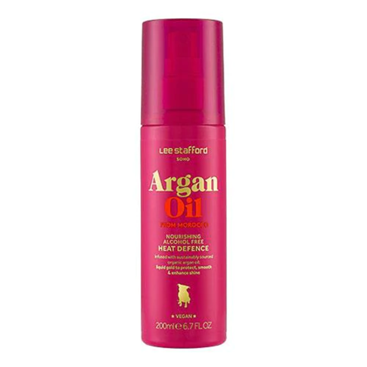 Lee Stafford - Arganoil - Heat Defence Spray - Hairspray for Heat Protection - 200 ml