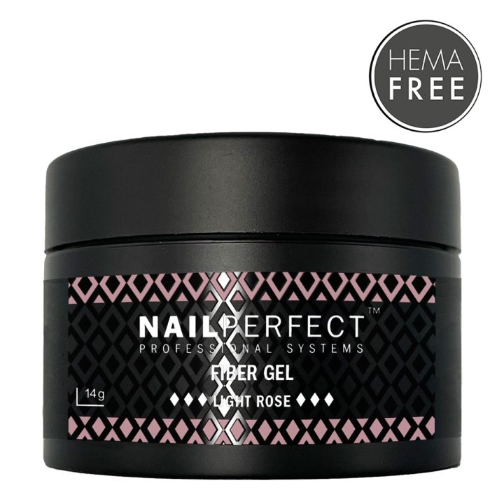 Nail Perfect - Fiber Gel - Light Rose - 14gr