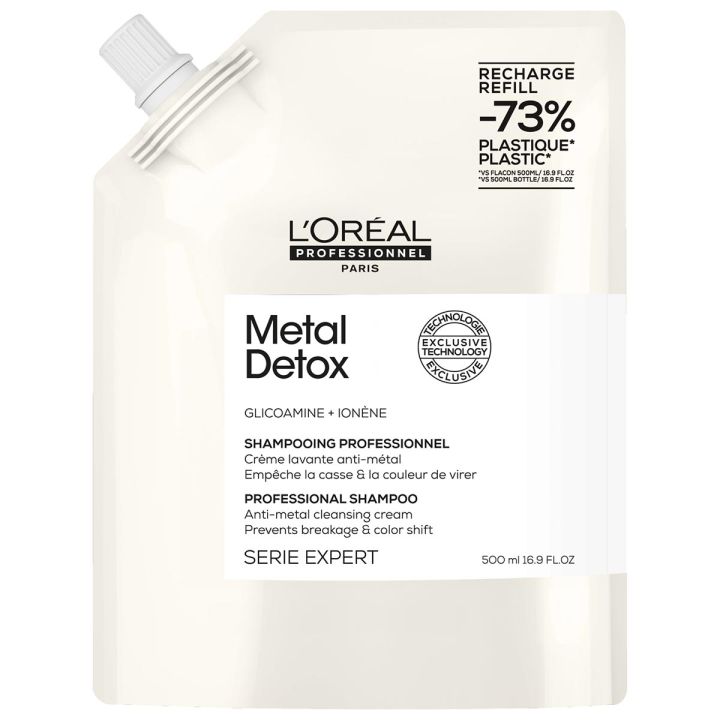 L’Oréal Professionnel Metal Detox Shampoo Refill for damaged hair 500 ml
