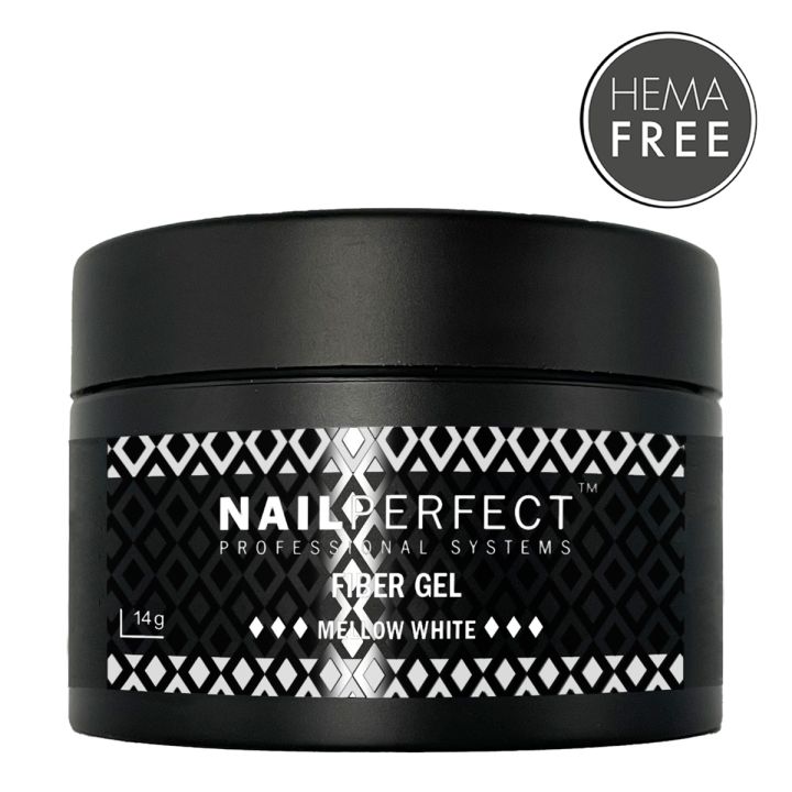 Nail Perfect - Fiber Gel - Soft White - 14gr