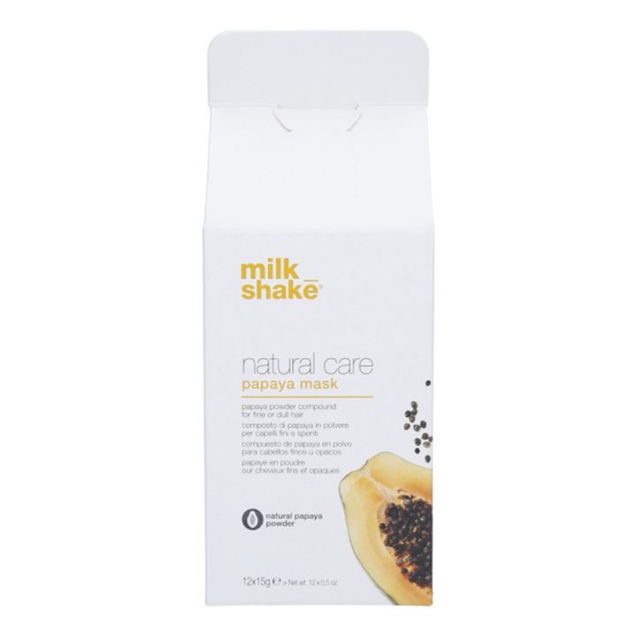 Milk Shake - Natural Care Papaya Mask - 12 x 15 g