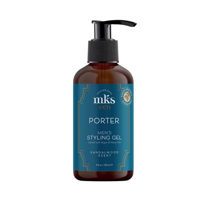 MKS-Eco - Men - Porter Styling Gel for Men, Sandalwood - 236ml