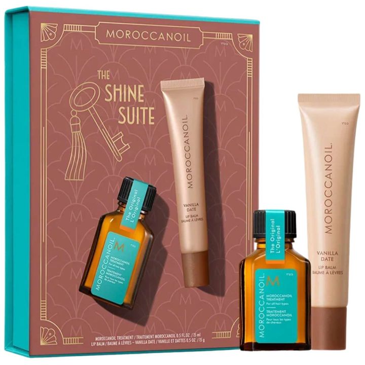 Moroccanoil Holiday Set Lip Balm Vanilla Date Set