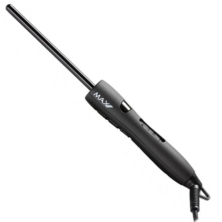 Max Pro - Twist Curling Wand - Black - 9 mm (Chopstick)