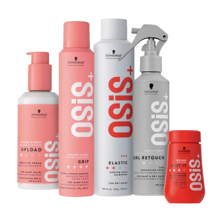 Schwarzkopf - OSiS+ - Type 2A Wavy Hair - Set for Light Waving