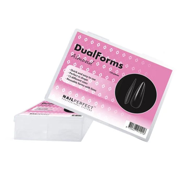 Nail Perfect - Dual Forms Almond - 120 Stuks