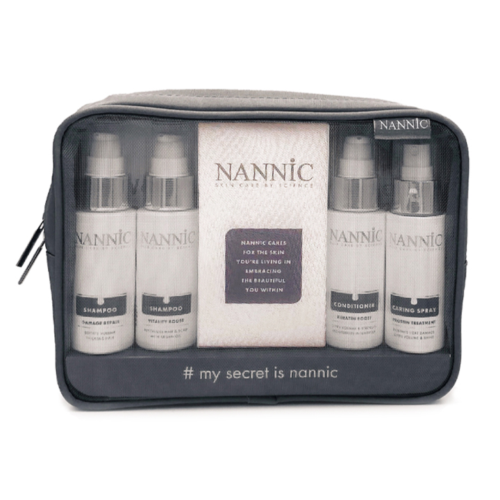 Nannic - HSR Cosmetic Travel Kit - 4 x 50 ml