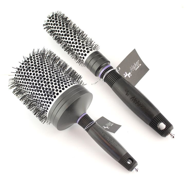 Nebur Round Ceramic Ionic Brush