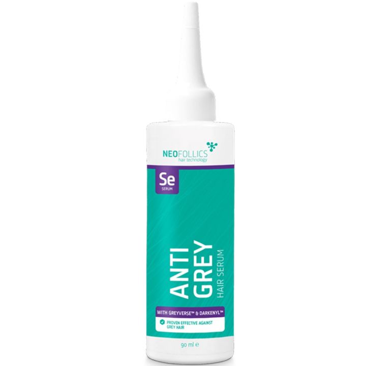 Neofollics - Anti Grey Hair Serum - Restores natural hair color - 90 ml